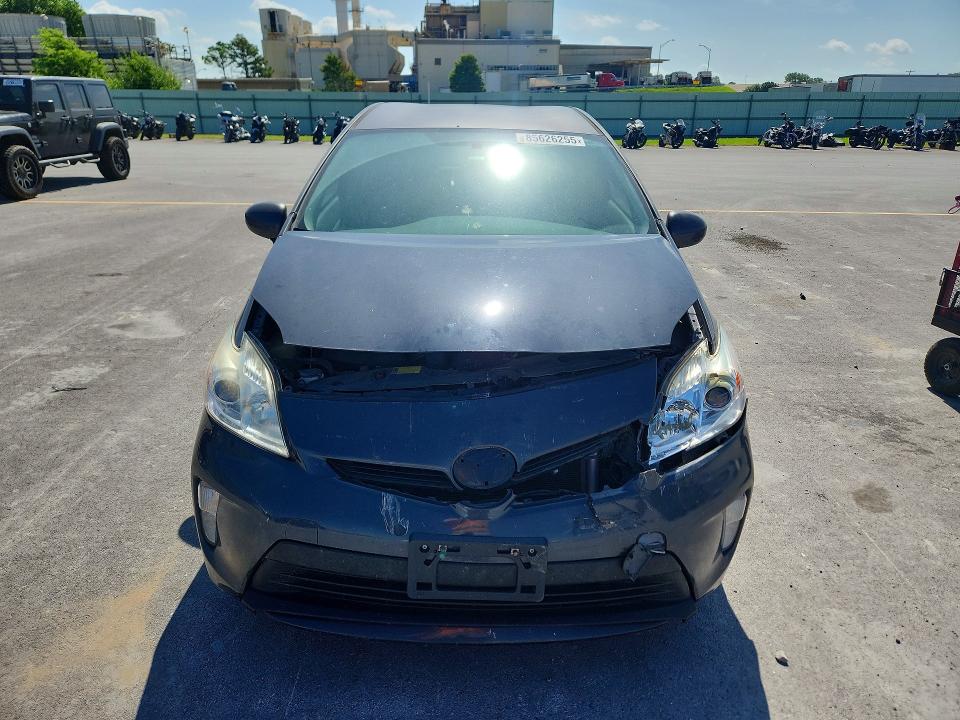 2012 Toyota Prius VIN JTDKN3DU2C1568483 COPART salvage auction — FRONT END, Ok - Cert Of Title-Salvage, sold $925 on 2026-07-15 (photo 5)