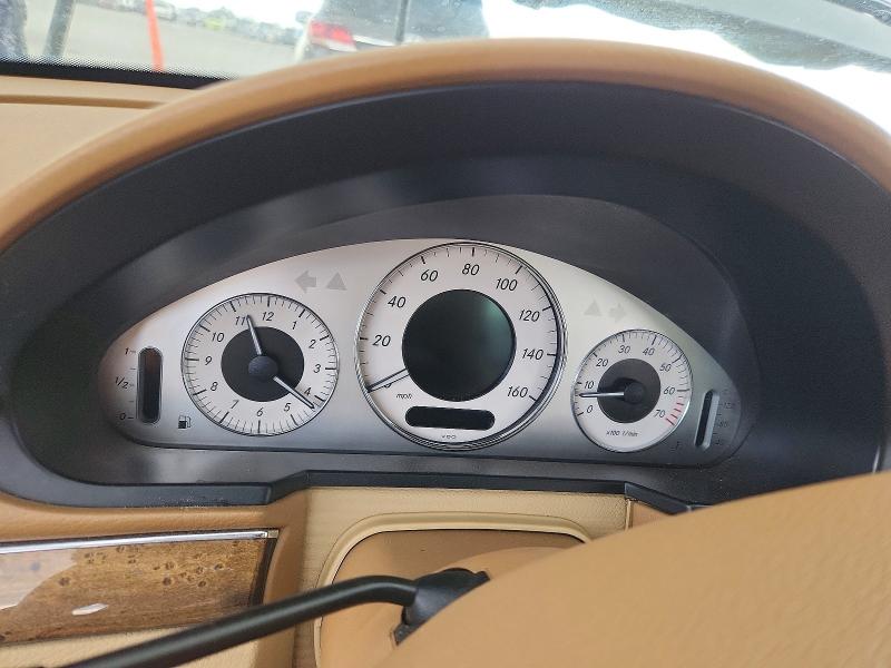 2007 Mercedes-benz E-klasse VIN WDBUF72XX7B024645 COPART salvage auction — HAIL, Co - Certificate Of Title (P), sold $425 on 2026-08-13 (photo 9)