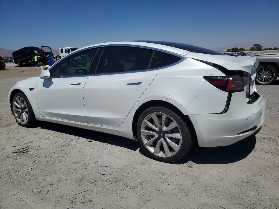 2020 Tesla Model 3 VIN 5YJ3E1EB8LF601256 COPART salvage auction — REAR END, Nv - Salvage Title, sold $5,700 on 2026-07-30 (photo 2)