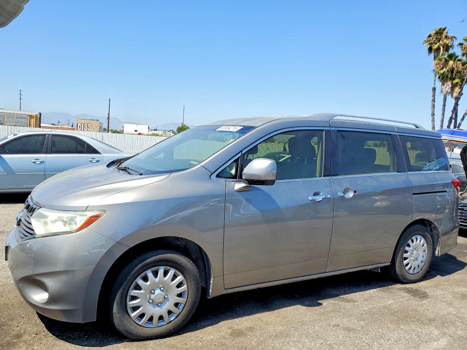 2013 Nissan Quest VIN JN8AE2KP8D9071416 COPART salvage auction — MECHANICAL, Ca - Dis/Dlr/Exp Only Clean Title, sold $400 on 2026-07-28 (photo 1)