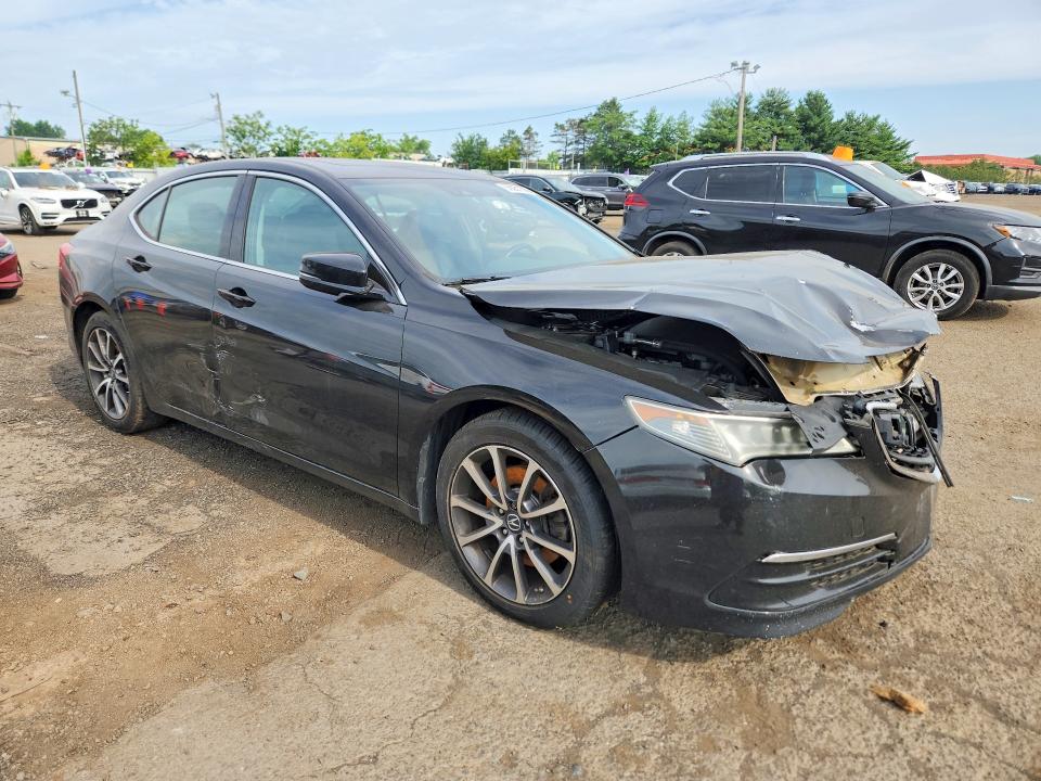 2015 Acura Tlx VIN 19UUB2F56FA016105 COPART salvage auction — FRONT END, CT - CERT OF TITLE-SALVAGE, sold $475 on 2026-07-24 (photo 4)