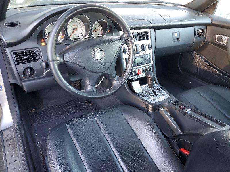 2001 Mercedes-benz Slk-class VIN WDBKK49F21F172755 COPART salvage auction — FRONT END, Ca - Salvage Certificate, sold $375 on 2026-07-20 (photo 8)