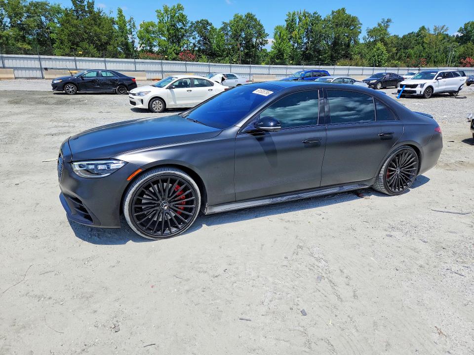 2021 Mercedes-benz S-klasse VIN W1K6G7GB4MA029948 — COPART salvage auction photo