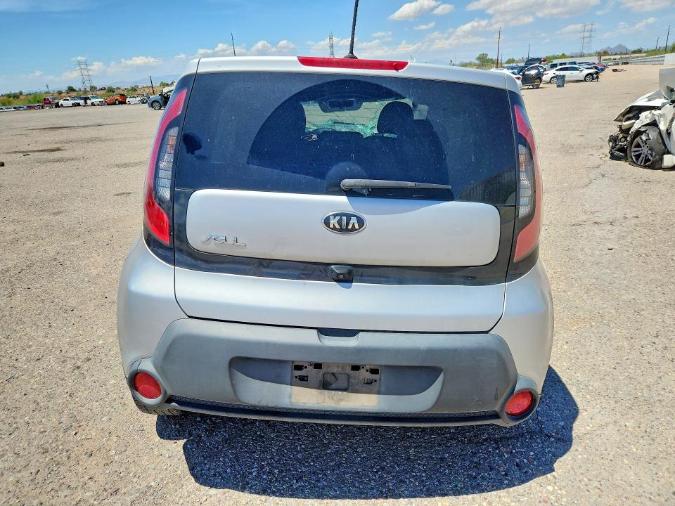2015 Kia Soul VIN KNDJP3A58F7801979 COPART salvage auction — SIDE, Az - Cert Of Title - Salvage, sold $300 on 2026-07-31 (photo 6)