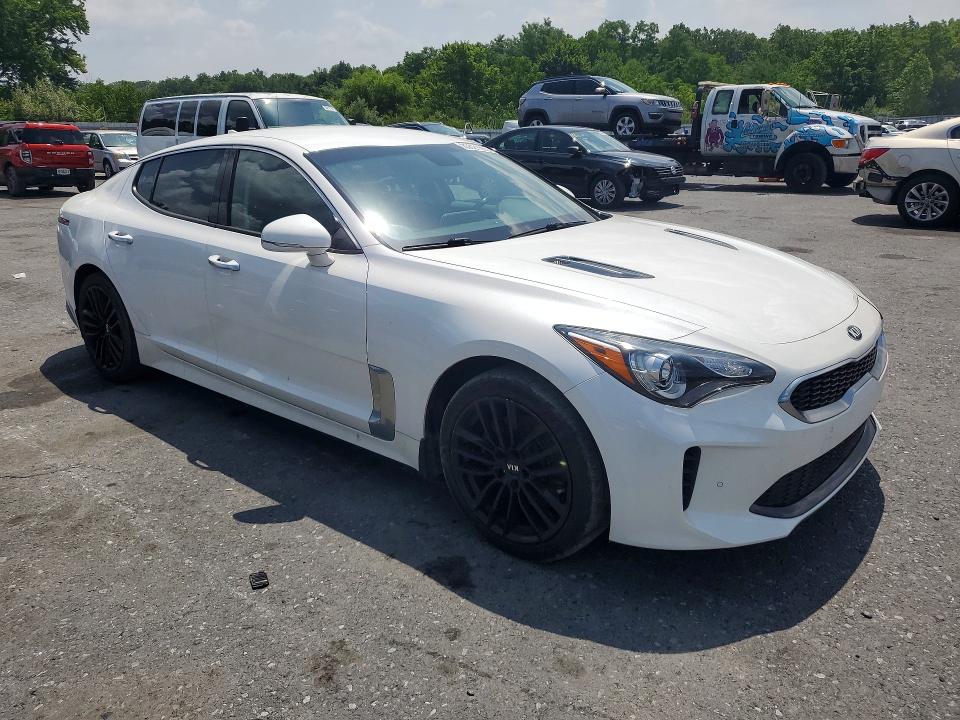 2018 Kia Stinger VIN KNAE15LA3J6035910 COPART salvage auction — MINOR DENT/SCRATCHES, Pa - Cert Of Title (P), sold $3,550 on 2026-07-07 (photo 4)