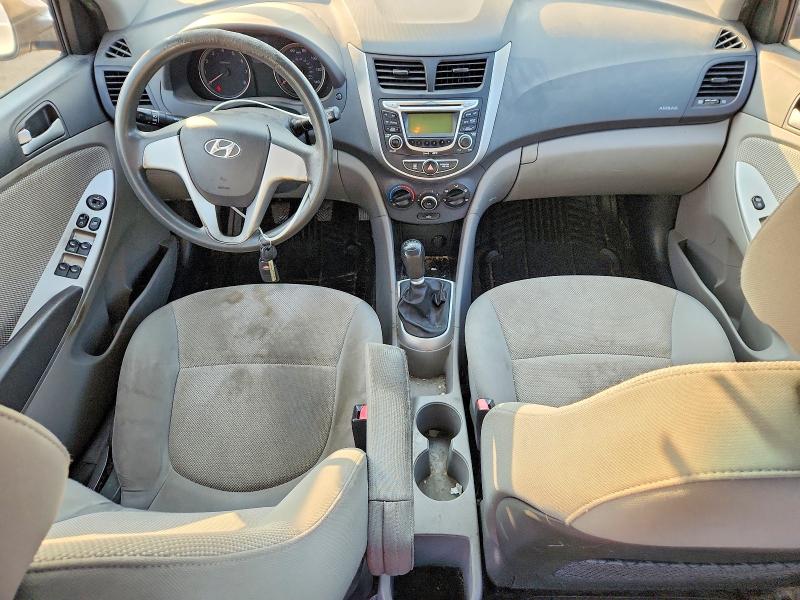2013 Hyundai Accent VIN KMHCT4AE1DU303448 COPART salvage auction — MECHANICAL, Il - Certificate Of Title (P), sold $500 on 2026-07-28 (photo 8)