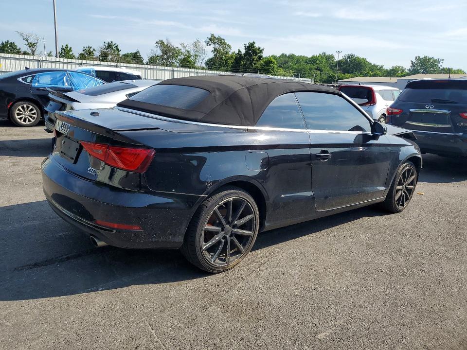 2015 Audi A3 VIN WAU3FLFF1F1088260 COPART salvage auction — FRONT END, Nj - Certificate Of Title, sold $1,050 on 2026-07-28 (photo 3)
