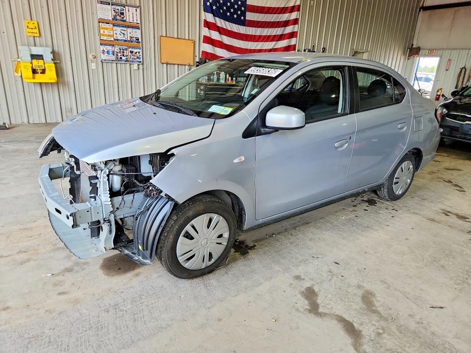 2024 Mitsubishi Mirage VIN ML32FUFJ7RHF19260 COPART salvage auction — FRONT END, NY - CERTIFICATE OF TITLE (P), sold $6,400 on 2026-07-08 (photo 1)