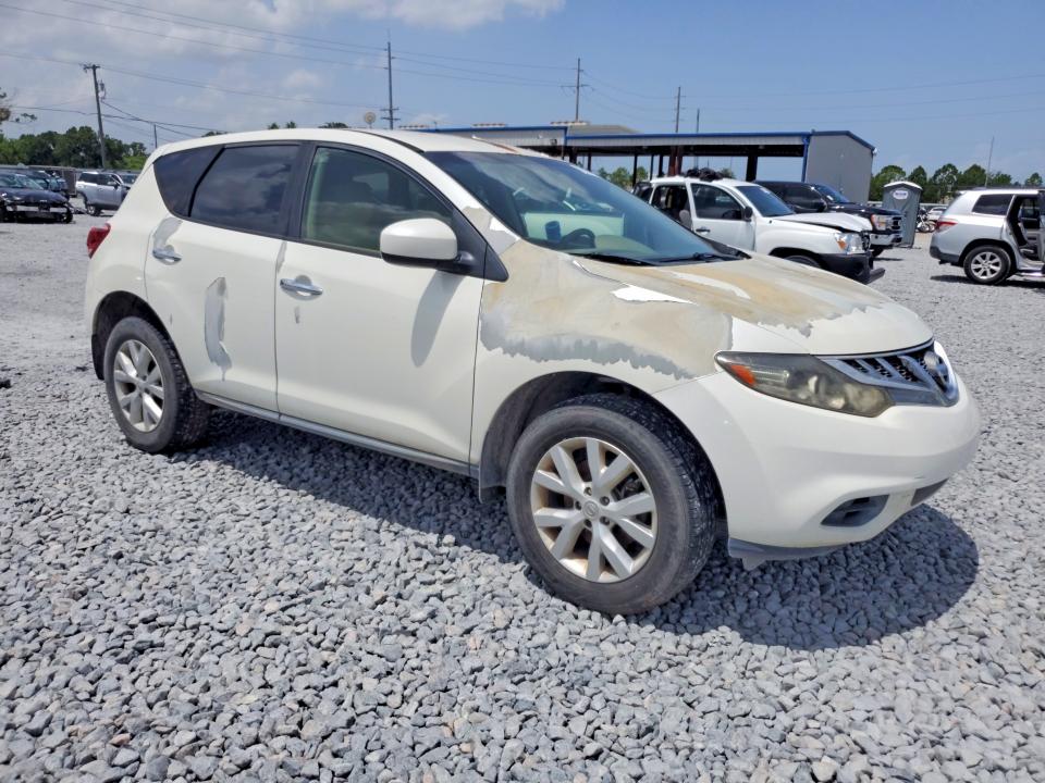 2013 Nissan Murano VIN JN8AZ1MU5DW212400 COPART salvage auction — MINOR DENT/SCRATCHES, Fl - Certificate Of Title, sold $325 on 2026-07-17 (photo 4)