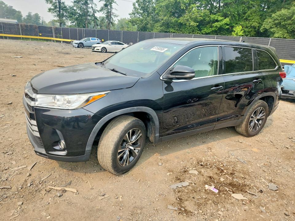 2019 Toyota Highlander VIN 5TDZZRFH0KS347228 COPART salvage auction — REAR END, Md - Certificate Of Title, sold $6,300 on 2026-07-31 (photo 1)