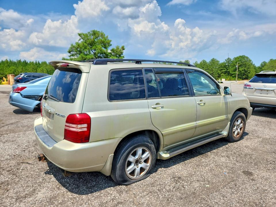 2003 Toyota Highlander VIN JTEHF21A030155099 COPART salvage auction — MECHANICAL, CT - CERTIFICATE OF TITLE, sold $225 on 2026-07-24 (photo 3)