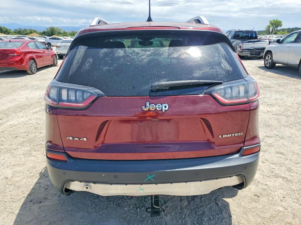2019 Jeep Cherokee VIN 1C4PJMDXXKD250416 COPART salvage auction — REAR END, Salvage Title, sold $2,000 on 2026-07-24 (photo 6)