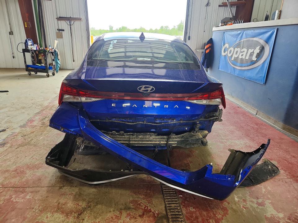 2025 Hyundai Elantra VIN KMHLS4DG5SU882201 COPART salvage auction — FRONT END, FL - CERTIFICATE OF DESTRUCTION, sold $525 on 2026-07-27 (photo 6)