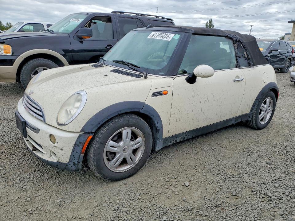 2008 Mini Cooper VIN WMWRF33568TF68164 COPART salvage auction — SIDE, Or - Certificate Of Title, sold $300 on 2026-08-04 (photo 1)