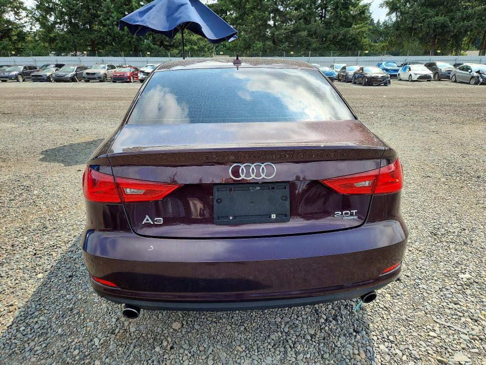 2015 Audi A3 VIN WAUEFGFF2F1050004 COPART salvage auction — FRONT END, WA - BILL OF SALE, sold $150 on 2026-07-28 (photo 6)