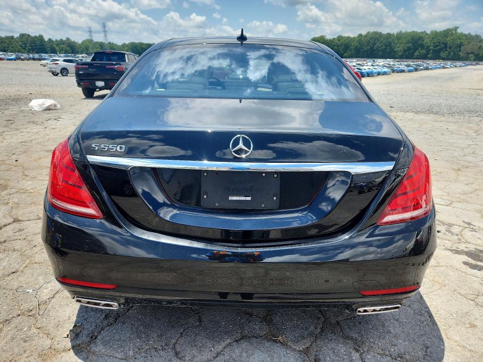 2016 Mercedes-benz S-klasse VIN WDDUG8CB5GA247839 COPART salvage auction — MINOR DENT/SCRATCHES, Tn - Salvage Certificate, sold $5,600 on 2026-08-04 (photo 6)