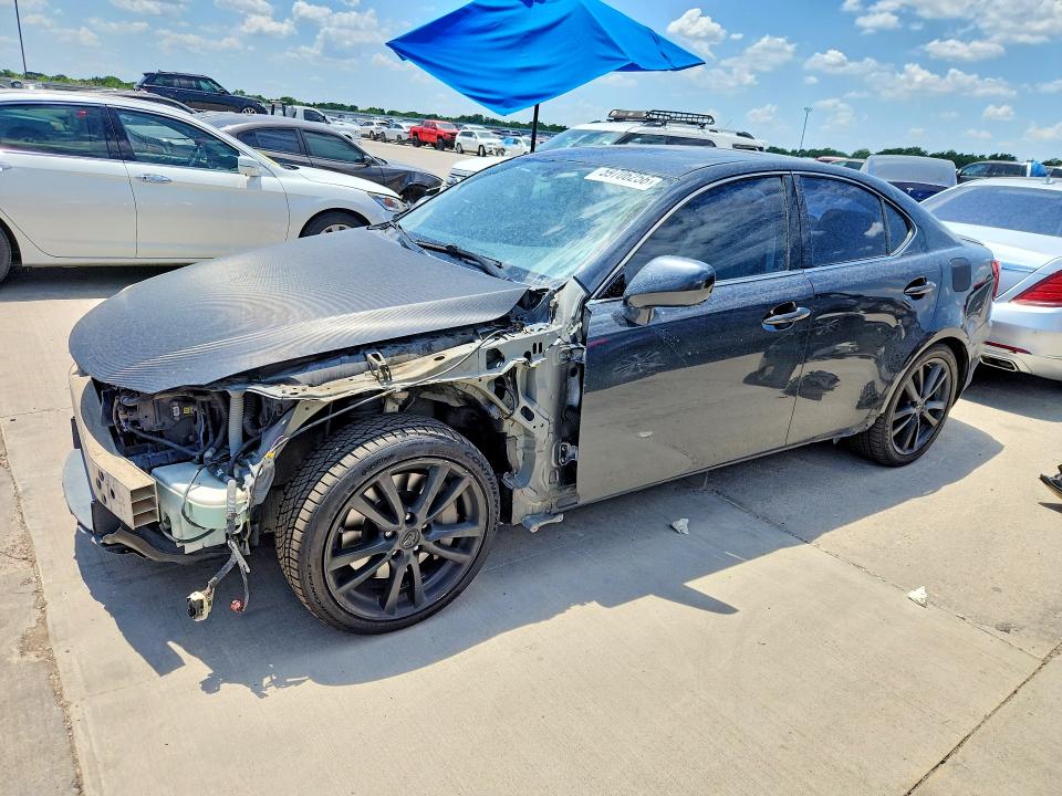 2006 Lexus Is 350 VIN JTHBE262662004385 COPART salvage auction — FRONT END, TX - SALVAGE VEHICLE TITLE (P), sold $175 on 2026-07-16 (photo 1)