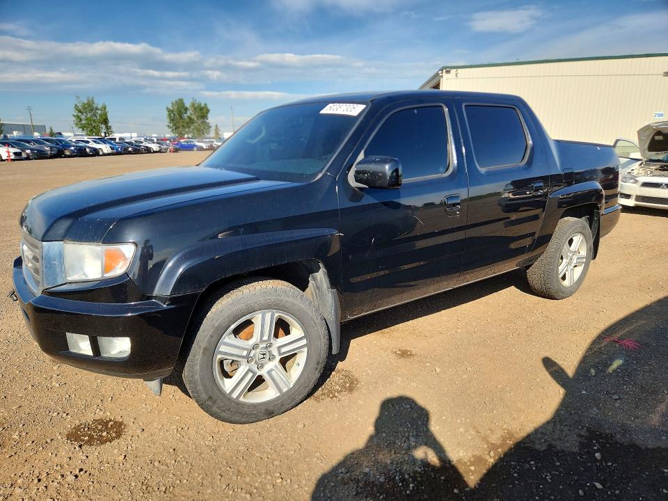 2013 Honda Ridgeline VIN 5FPYK1F57DB502007 COPART salvage auction — SIDE, Ab - Bos - Salvage, sold $1,100 on 2026-07-28 (photo 1)
