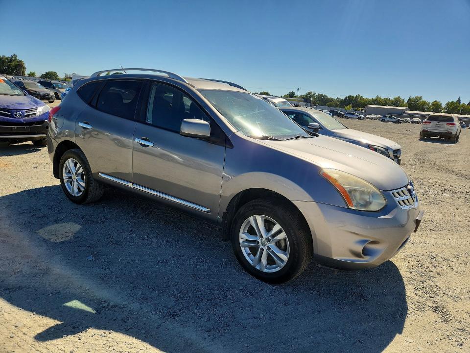 2012 Nissan Rogue sport VIN JN8AS5MV9CW706505 COPART salvage auction — MECHANICAL, Ca - Dis/Dlr/Exp Only Clean Title, sold $200 on 2026-07-28 (photo 4)
