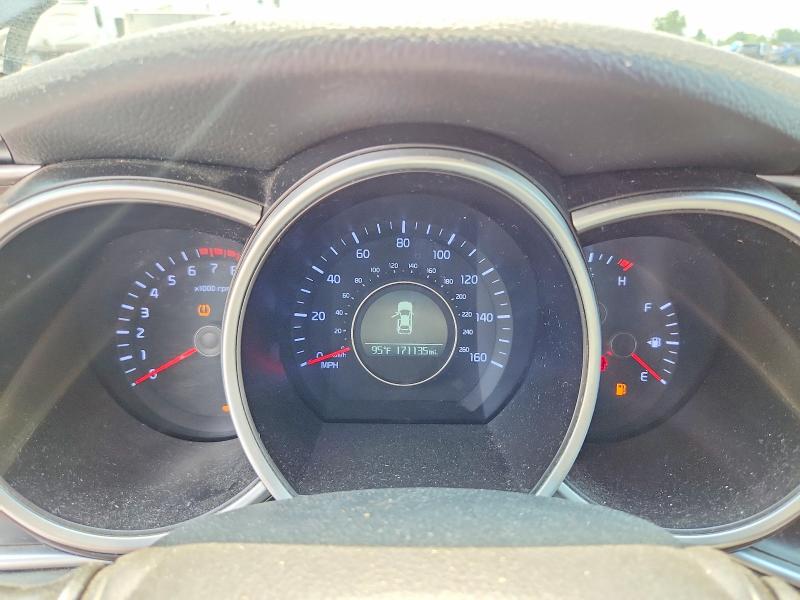 2015 Kia Optima VIN KNAGM4A71F5659171 COPART salvage auction — MECHANICAL, In - Certificate Of Title, sold $250 on 2026-07-28 (photo 9)