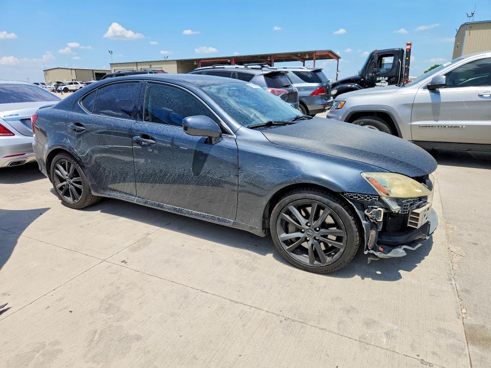 2006 Lexus Is 350 VIN JTHBE262662004385 COPART salvage auction — FRONT END, TX - SALVAGE VEHICLE TITLE (P), sold $175 on 2026-07-16 (photo 4)