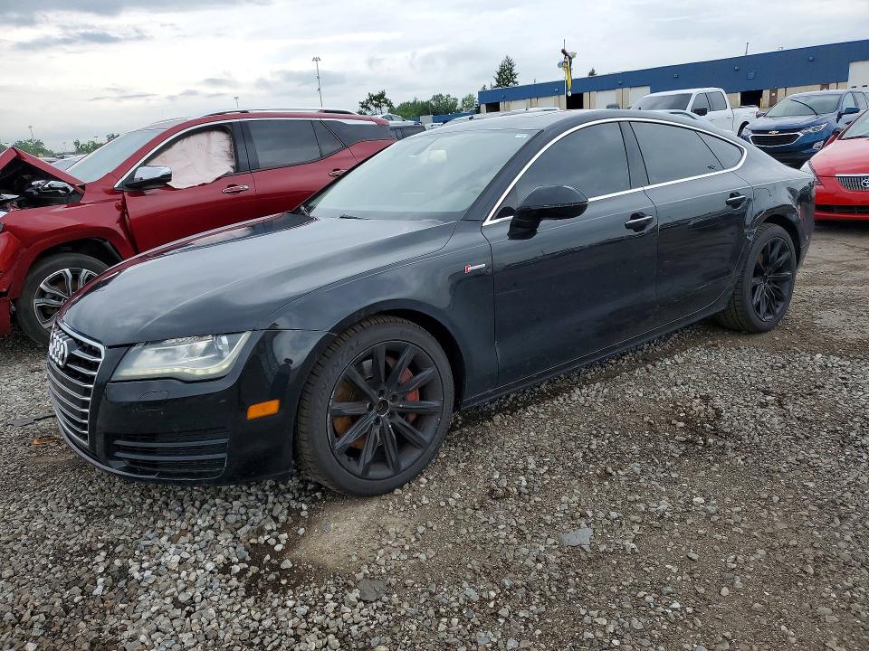 2013 Audi A7 VIN WAUYGAFC7DN083051 COPART salvage auction — FRONT END, Mi - Certificate Of Title, sold $2,000 on 2026-07-10 (photo 1)