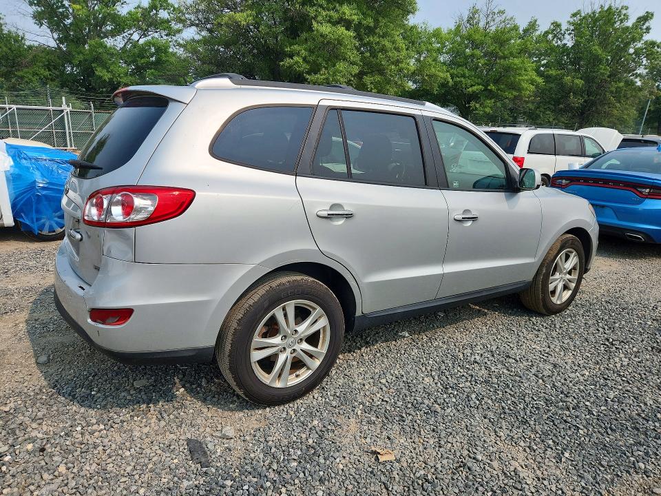 2012 Hyundai Santa fe VIN 5XYZK3AB1CG112386 COPART salvage auction — REAR END, Md - Certificate Of Title, sold $200 on 2026-07-30 (photo 3)