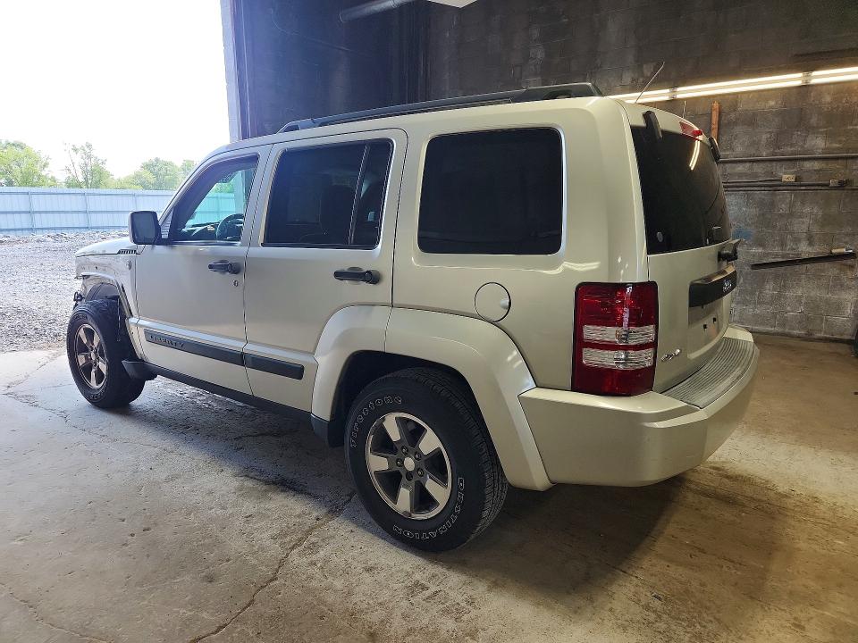 2008 Jeep Liberty VIN 1J8GN28K08W269800 COPART salvage auction — FRONT END, Ny - Mv-907A Salvage Certificate, sold $600 on 2026-07-27 (photo 2)