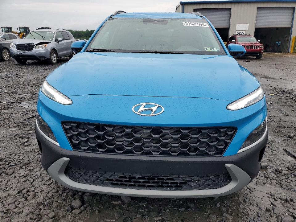 2022 Hyundai Kona VIN KM8K6CAB9NU888901 COPART salvage auction — ROOF, Salvage Title, sold $400 on 2026-07-29 (photo 5)