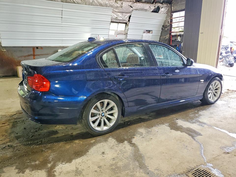 2011 BMW 3 series VIN WBAPK5C58BF125838 COPART salvage auction — FRONT END, Ny - Mv-907A Salvage Certificate, sold $775 on 2026-07-22 (photo 3)