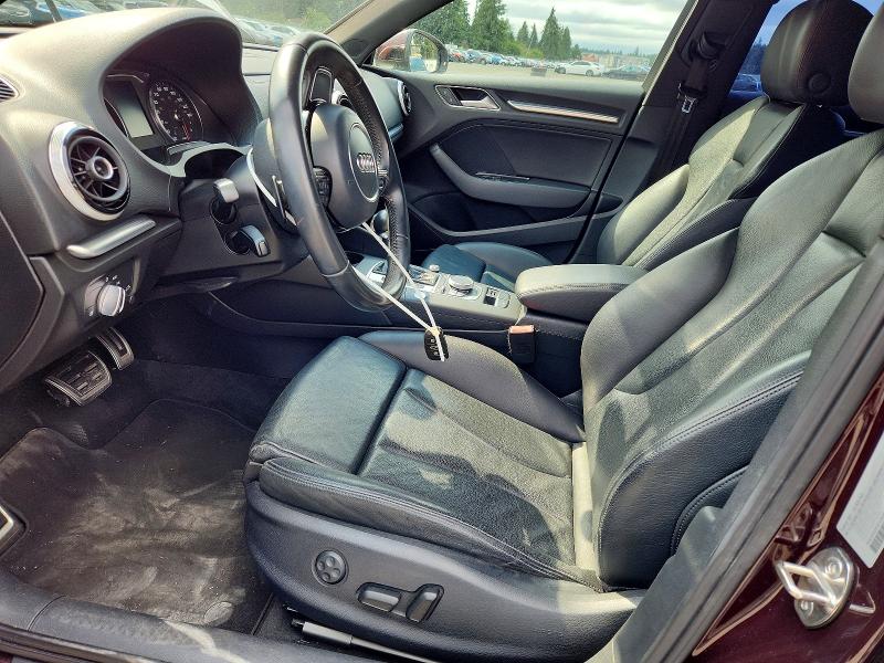 2015 Audi A3 VIN WAUEFGFF2F1050004 COPART salvage auction — FRONT END, WA - BILL OF SALE, sold $150 on 2026-07-28 (photo 7)