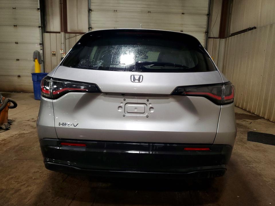 2024 Honda Hr-v VIN 3CZRZ2H3XRM709742 COPART salvage auction — SIDE, Pa - Certificate Of Salvage, sold $8,100 on 2026-08-25 (photo 6)