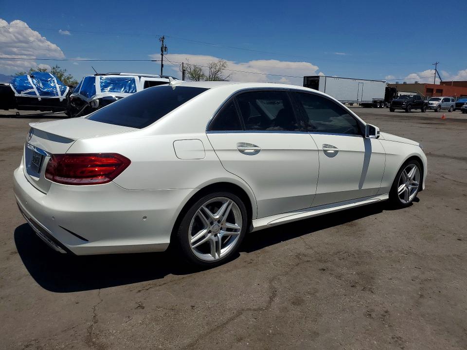 2014 Mercedes-benz E-klasse VIN WDDHF5KB5EA912319 COPART salvage auction — FRONT END, Tx - Salvage Vehicle Title, sold $5,600 on 2026-08-14 (photo 3)
