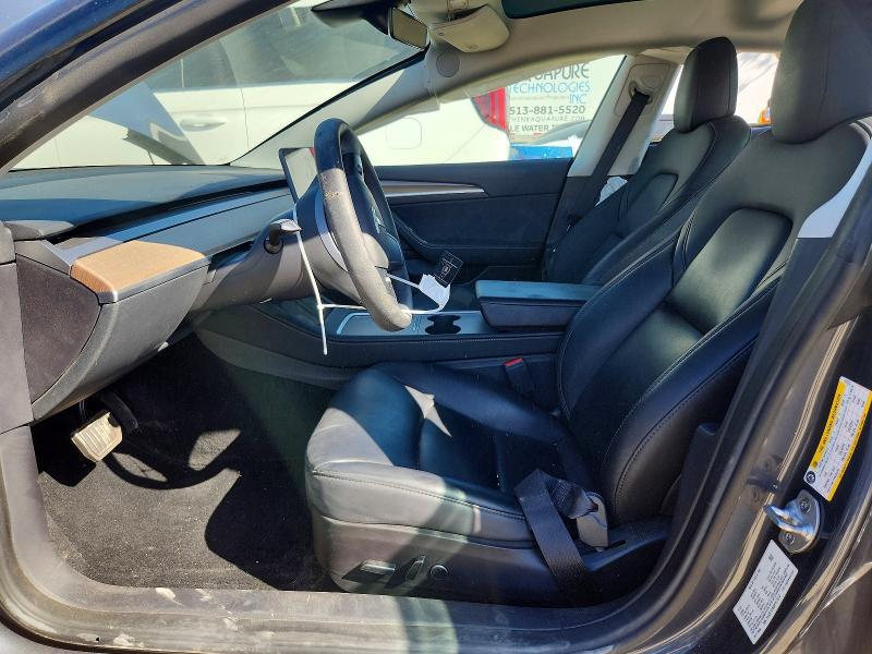 2023 Tesla Model 3 VIN 5YJ3E1EA6PF417513 COPART salvage auction — SIDE, Ca - Salvage Certificate, sold $6,900 on 2026-07-14 (photo 7)