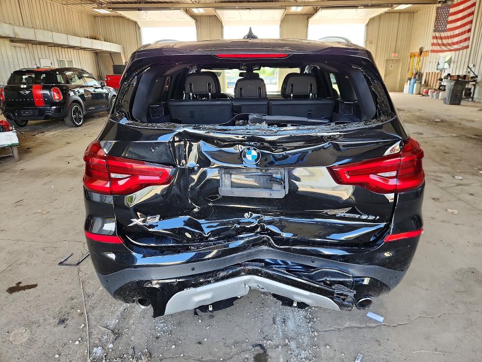 2021 BMW VIN 5UXTY5C04M9E37789 COPART salvage auction — REAR END, Wi - Junked Vehicle Bill Of Sale, sold $5,300 on 2026-07-27 (photo 6)