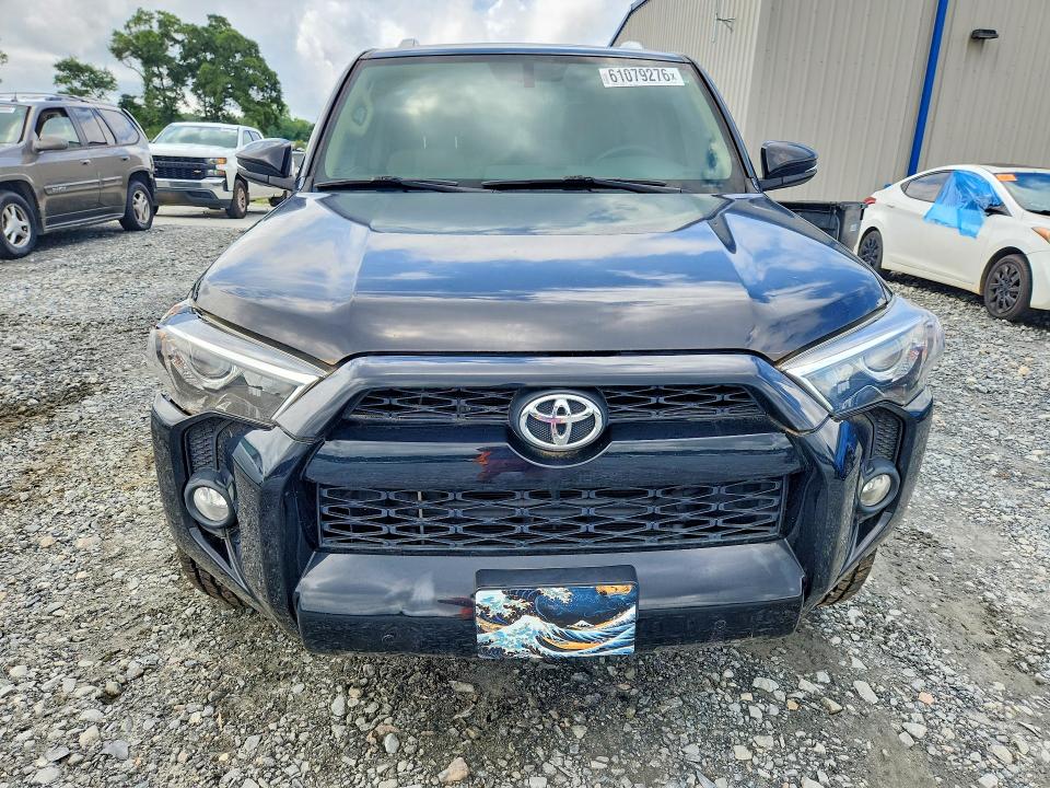 2017 Toyota 4runner VIN JTEBU5JR4H5434133 COPART salvage auction — FRONT END, Ga - Certificate Of Title, sold $13,600 on 2026-07-16 (photo 5)