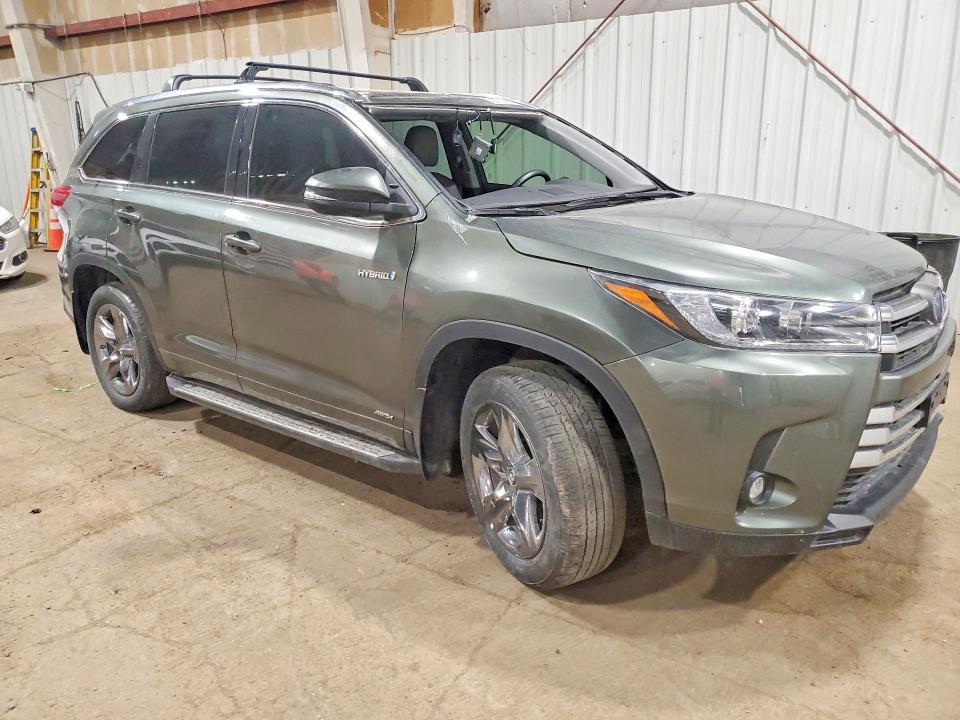 2019 Toyota Highlander VIN 5TDDGRFH3KS066816 COPART salvage auction — ROOF, Ak - Certificate Of Vehicle Title, sold $10,700 on 2026-07-28 (photo 4)