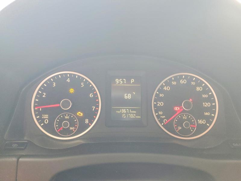 2011 Volkswagen Tiguan VIN WVGAV7AX5BW000436 COPART salvage auction — SIDE, CA - SALVAGE CERTIFICATE, sold $350 on 2026-08-03 (photo 9)