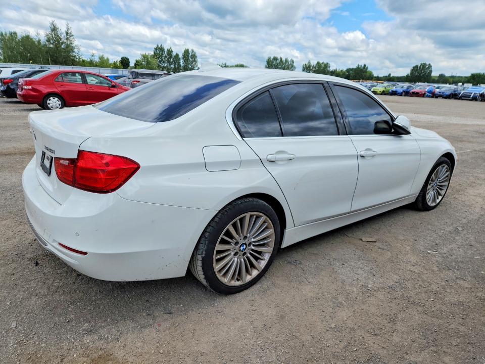 2013 BMW 3 series VIN WBA3B3C59DJ976050 COPART salvage auction — FRONT END, ON - PERMIT SALVAGE, sold $200 on 2026-08-18 (photo 3)