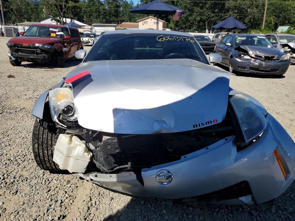 2008 Nissan 350z VIN JN1BZ34E48M751289 COPART salvage auction — FRONT END, WA - BILL OF SALE, sold $3,700 on 2026-07-31 (photo 5)