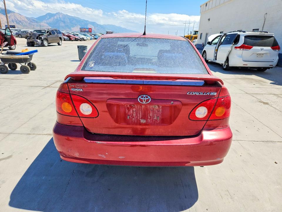 2004 Toyota Corolla VIN JTDBR32E442021789 COPART salvage auction — FRONT END, Ut - Certificate Of Title, sold $650 on 2026-07-20 (photo 6)