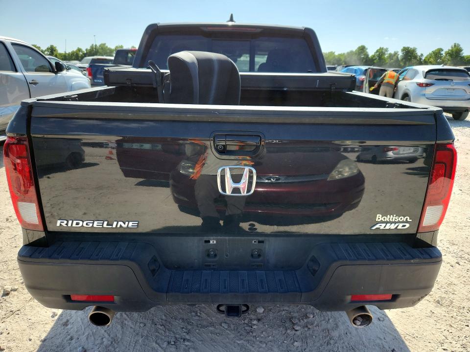 2023 Honda Ridgeline VIN 5FPYK3F58PB024244 COPART salvage auction — FRONT END, TX - CERTIFICATE OF TITLE (P), sold $4,100 on 2026-09-04 (photo 6)