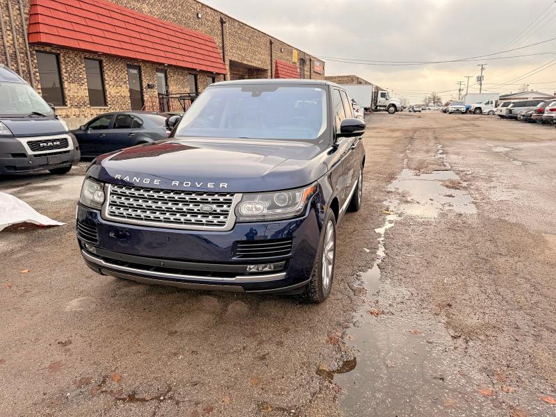 2016 Land rover RANGE ROVER VIN SALGS2VF5GA263311 COPART salvage auction — MINOR DENT/SCRATCHES, In - Cert Of Title - Rebuilt Vehicl (P), sold $7,900 on 2026-07-29 (photo 1)