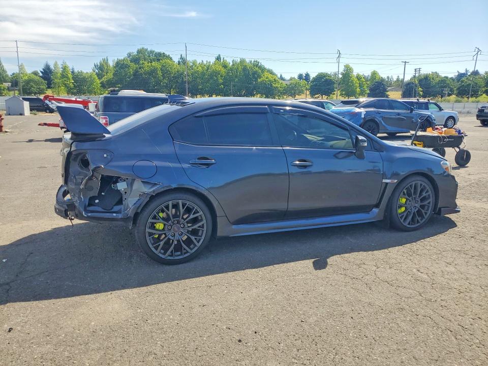 2018 Subaru Wrx VIN JF1VA2N65J9822467 COPART salvage auction — REAR END, Salvage Title, sold $12,100 on 2026-08-31 (photo 3)