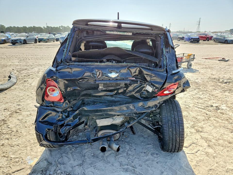 2013 Mini Cooper VIN WMWSV3C50DT389761 COPART salvage auction — REAR END, Tx - Salvage Vehicle Title, sold $450 on 2026-08-14 (photo 6)