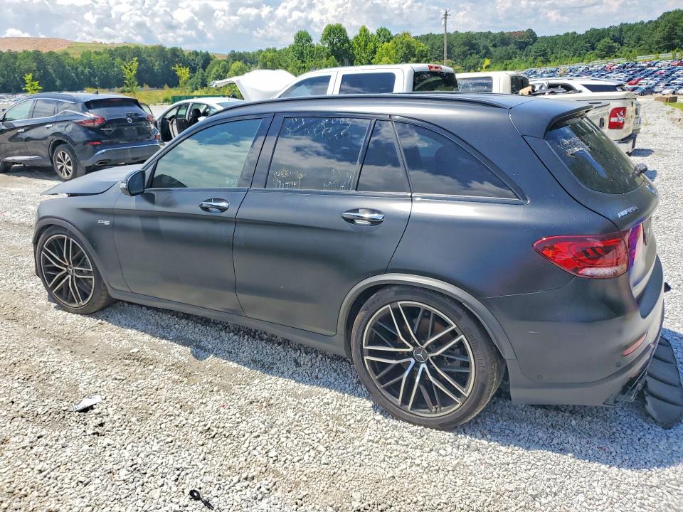 2021 Mercedes-benz Glc VIN W1N0G6EB0MG012552 COPART salvage auction — FRONT END, MO - CERT OF TITLE-REPOSSESSED (P), sold $19,000 on 2026-07-28 (photo 2)