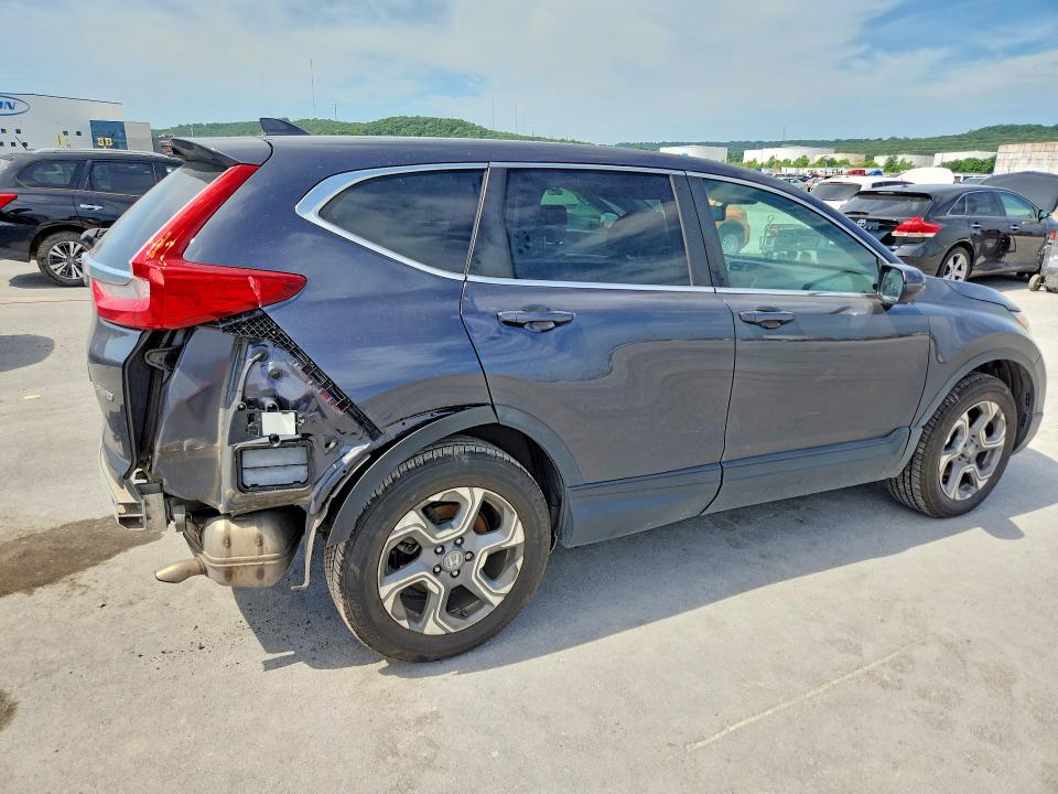 2018 Honda Cr-v VIN 7FARW2H83JE054489 COPART salvage auction — REAR END, Ok - Cert Of Title-Salvage, sold $175 on 2026-07-29 (photo 3)