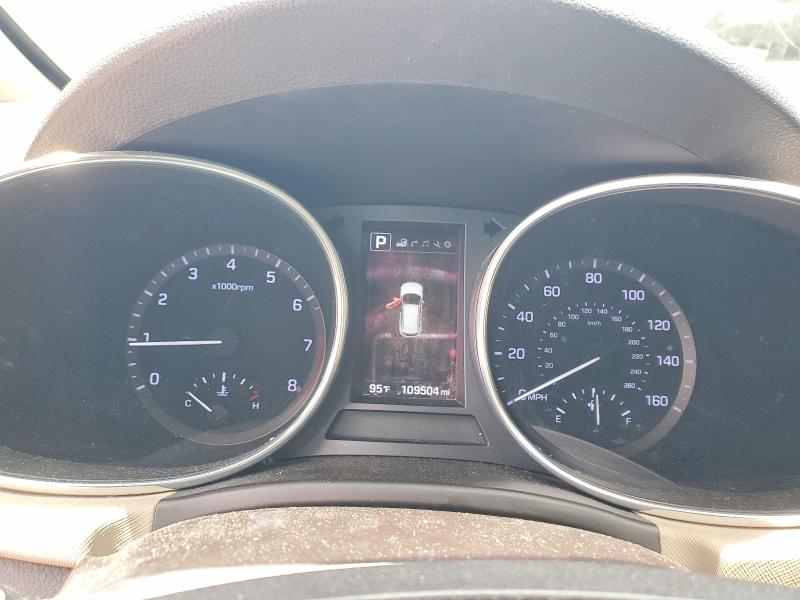 2017 Hyundai VIN 5XYZU3LB4HG446930 COPART salvage auction — FRONT END, AL - CERT OF TITLE-SALVAGE TITLE (P), sold $250 on 2026-07-21 (photo 9)