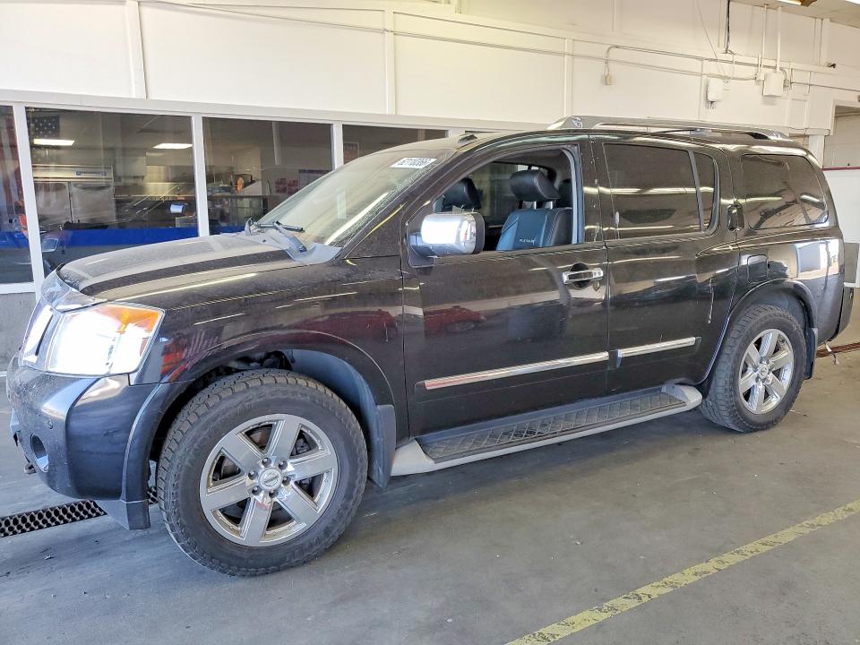 2012 Nissan Armada VIN 5N1AA0NC5CN602156 COPART salvage auction — REAR END, Wa - Bill Of Sale, sold $500 on 2026-07-31 (photo 1)