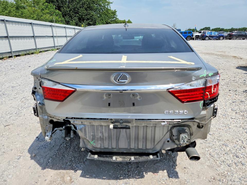 2015 Lexus ES VIN JTHBK1GG7F2154468 COPART salvage auction — REAR END, Ar - Cert Of Title-Salvage, sold $7,400 on 2026-08-24 (photo 6)